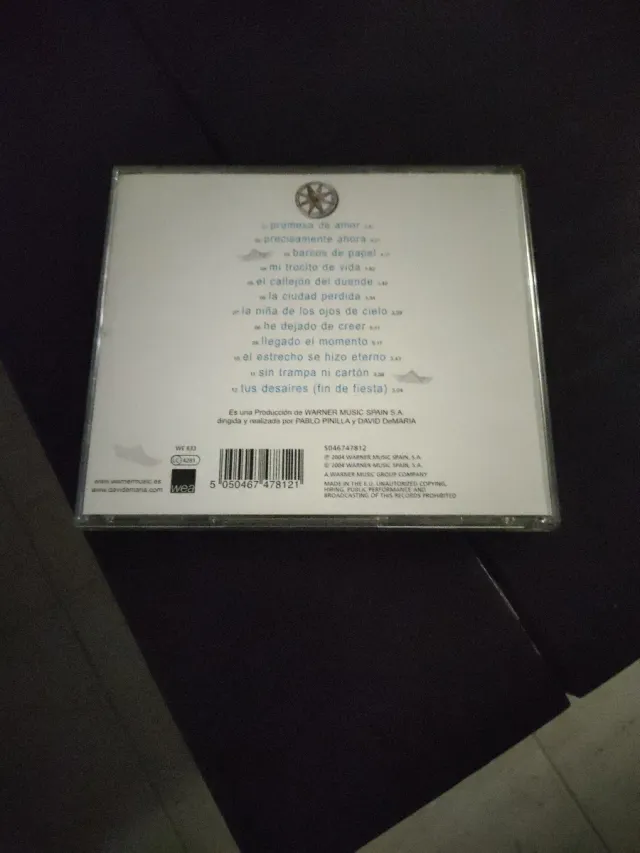 CD David De María - Barcos de Papel