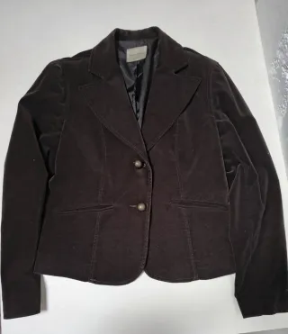 Giacca velluto marrone Niama by Combipel