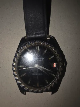 Reloj Lord Wellington Negro/Plateado