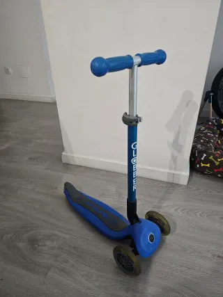 Patinete Globber Primo Luces Azul