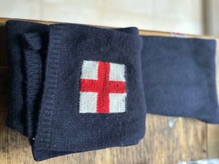 Bufanda Hackett Lana 100% Bandera Inglaterra