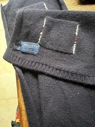 Bufanda Hackett Lana 100% Bandera Inglaterra