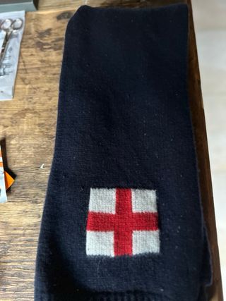 Bufanda Hackett Lana 100% Bandera Inglaterra