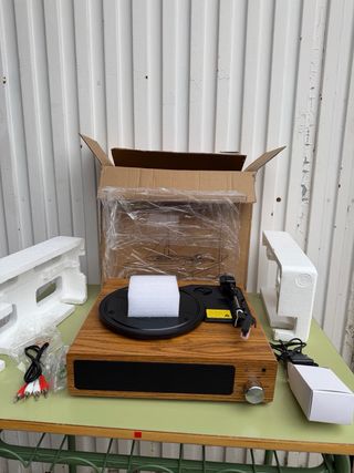 Giradischi Vinile Vintage Nuovo