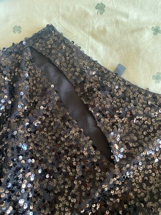 Mono mujer fiesta negro talla M