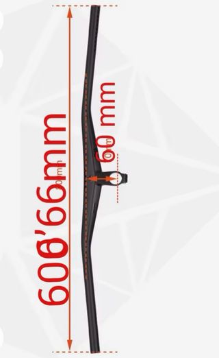 Manillar TRIFOX BTT con potencia integrada