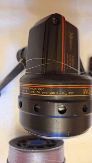 Carrete Pesca Daiwa Graphite 120 Vintage