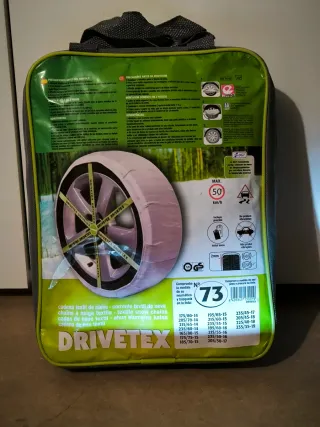 Cadenas textiles para nieve DRIVETEX Talla 73