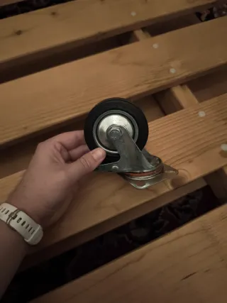 Sofá cama  140cm madeira