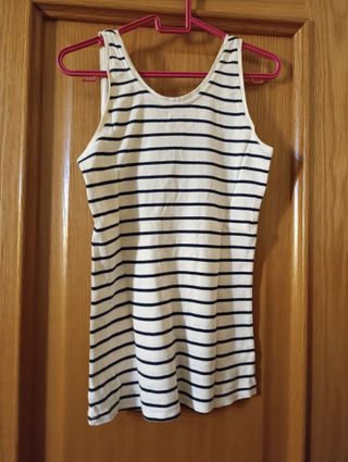 Camiseta tirantes rayas M
