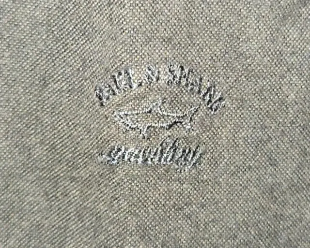 Paul Shark Camisa Algodón Denim Gris