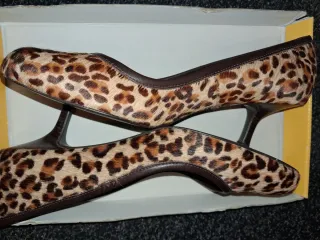 Zapatos Zara Animal Print Talla 40