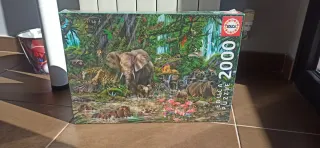 Puzzle Educa 2000 piezas selva animales precintado