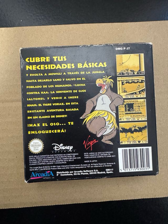 Game Boy El Libro de la Selva