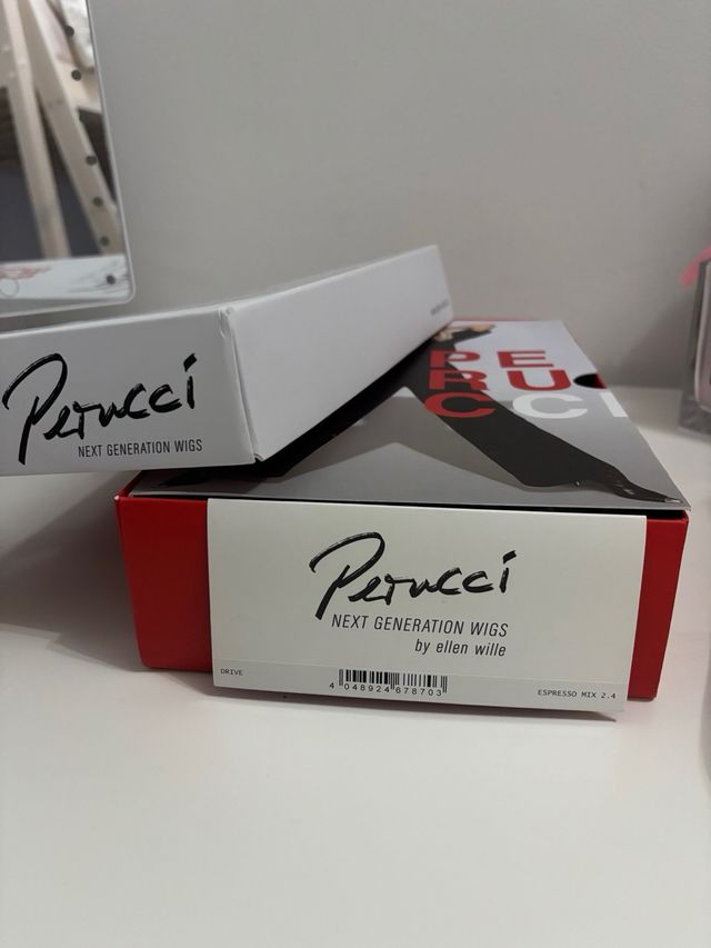 Peluca Ellen Wille Castaña Pelo Natural