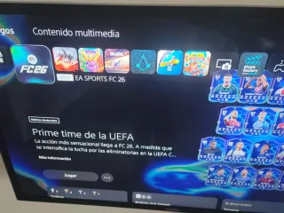 Sony PS5 con mando + cuenta + auriculares.