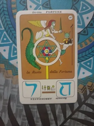 Tarocchi Egizi Aperol 1973 Rari Set completo