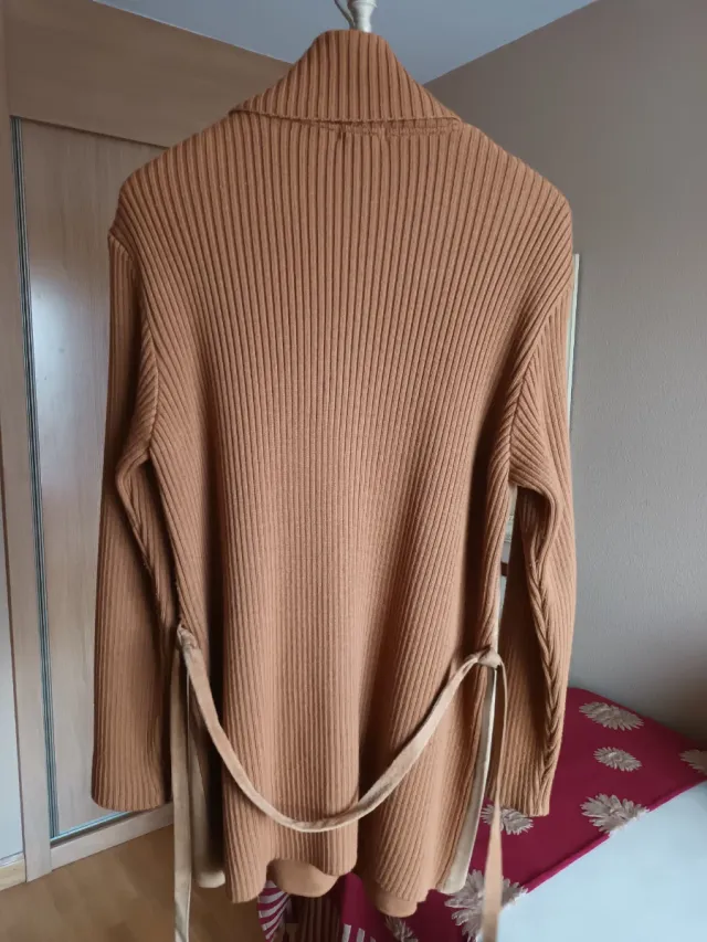 Chaqueta ante y punto