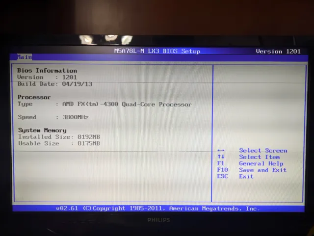 FX 4300, 8GB RAM y placa base
