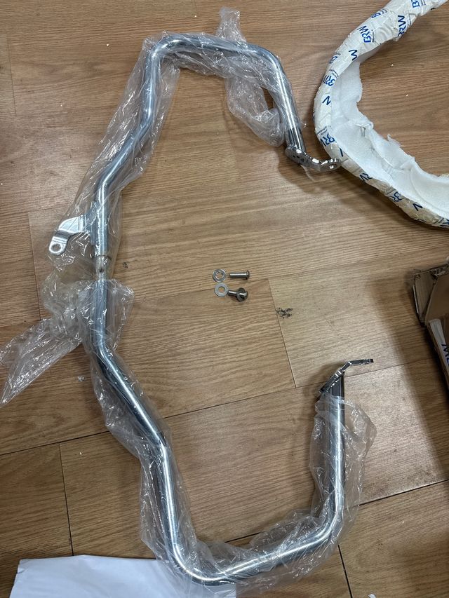 Protettore barra ammortizzatore motore moto