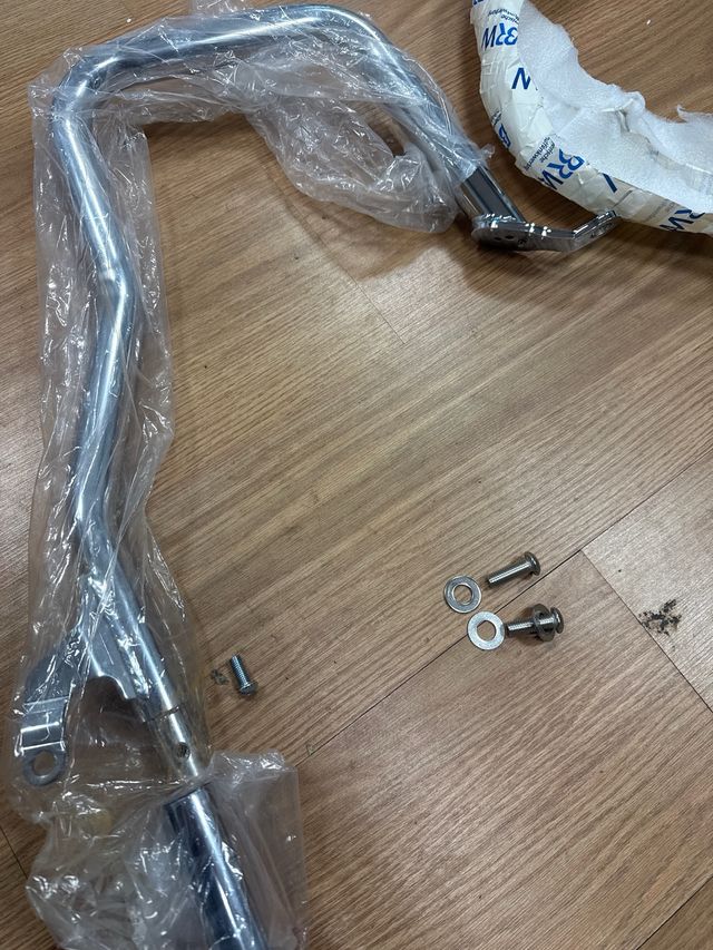 Protettore barra ammortizzatore motore moto