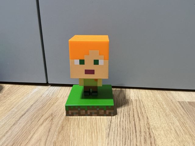 Lámpara Minecraft Alex