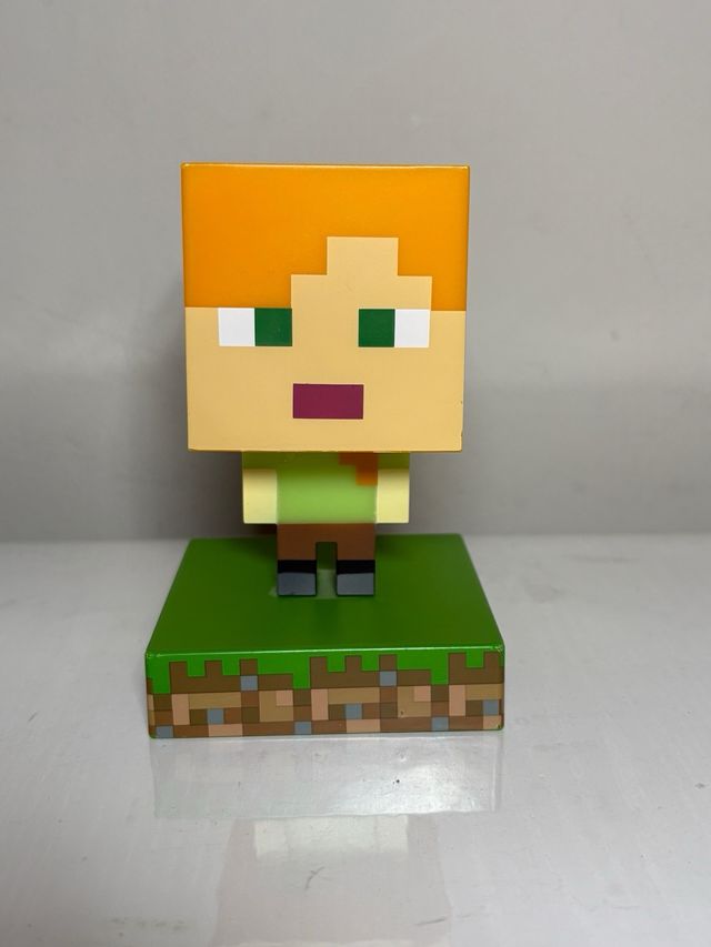 Lámpara Minecraft Alex