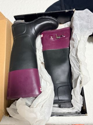 Botas de agua Hunter talla 41