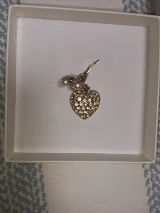 Pendientes Corazón con Perlas y Circonitas
