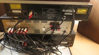 Set audio vintage Luxman con giradischi + altoparlanti