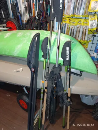 Cañas Shimano Telescópicas Spinning