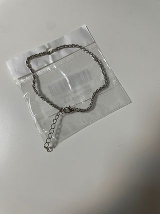 Conjunto 5 Pulseras Plateadas