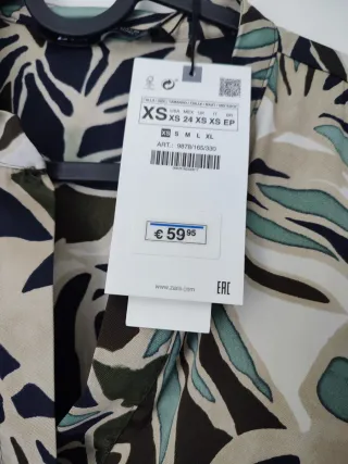 Mono Zara Estampado Flores