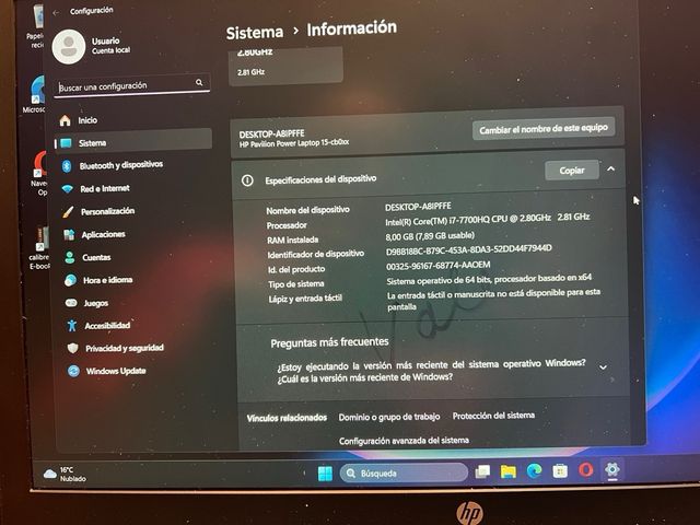 Portatile HP i7 per Gaming