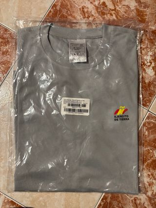 Camiseta Técnica Gris Talla L