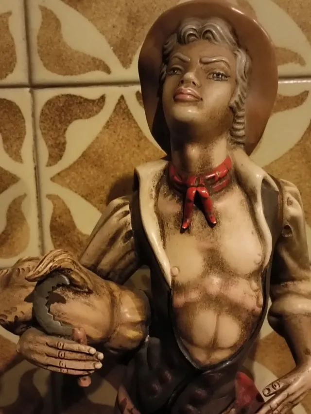 Figura cerámica campesino