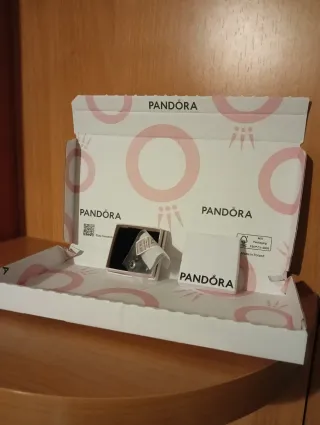 Pandora Charm Cristal de Murano Azul