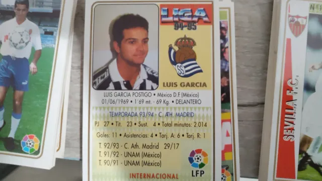 Cromos Fútbol Liga 94/95
