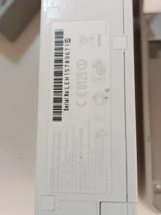 Nintendo Wii Consola Gris/Blanca