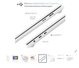 LG Gram Style 16 Irisado Poco uso y con caja