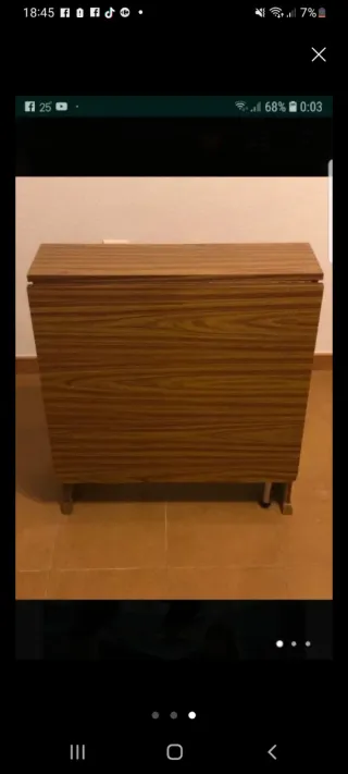 TE LA LLEVO A CASA EN CÓRDOBA CAPITAL MESA PLEGABL