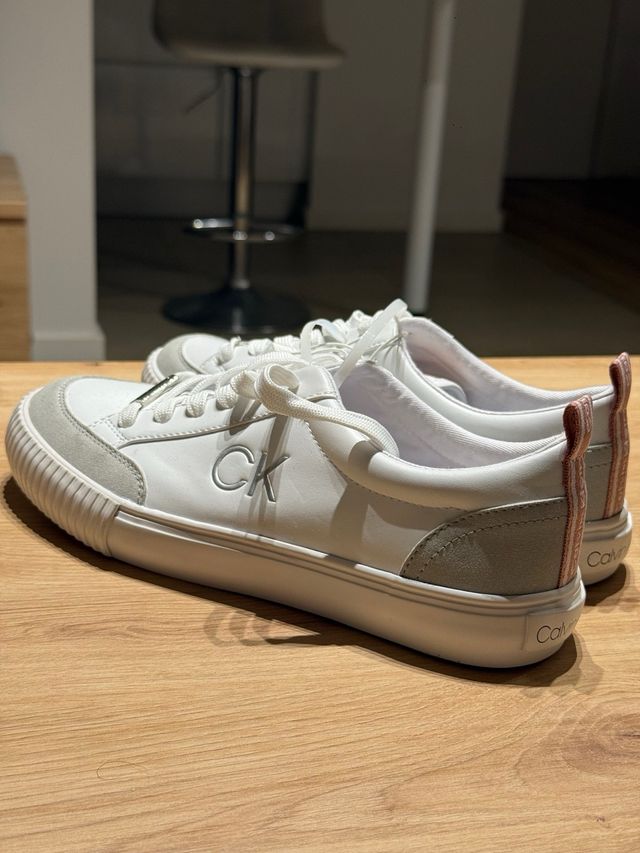 Zapatillas Calvin Klein Lariss Blancas