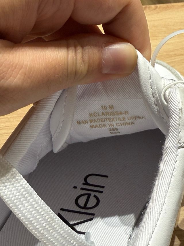 Zapatillas Calvin Klein Lariss Blancas