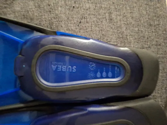 Aletas de buceo SUBEA azules, talla 36/37.