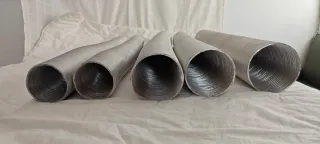 Tubos flexibles de aluminio