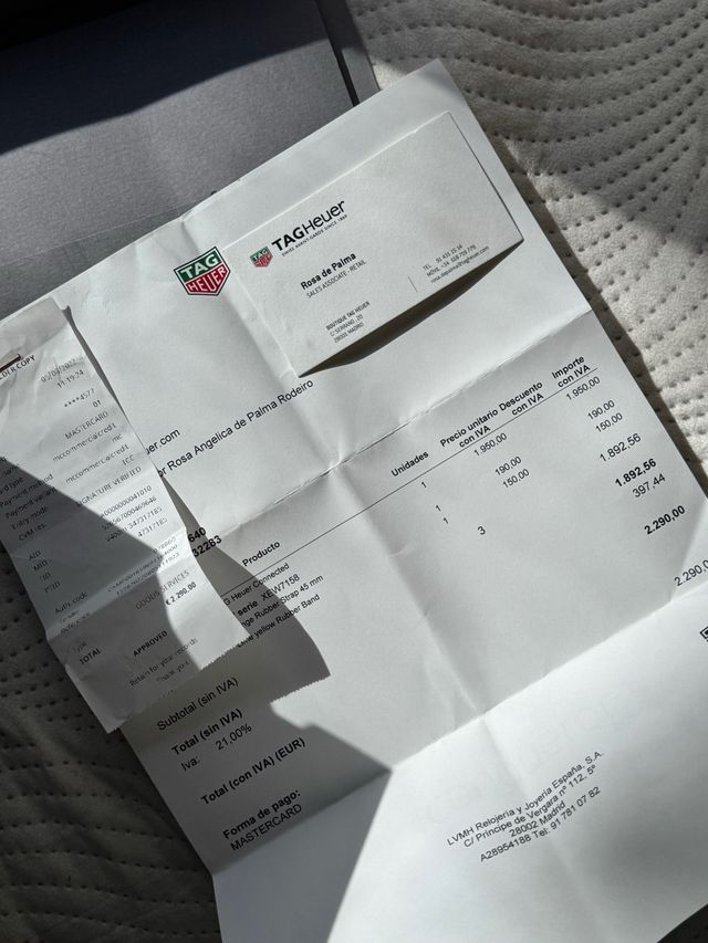 TAG Heuer Connected Calibre E4 Smartwatch Naranja