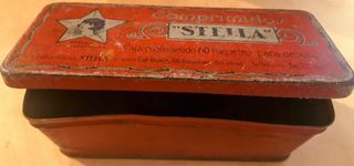 Scatola/barattolo/latta/ottone/scatola di latta/vintage