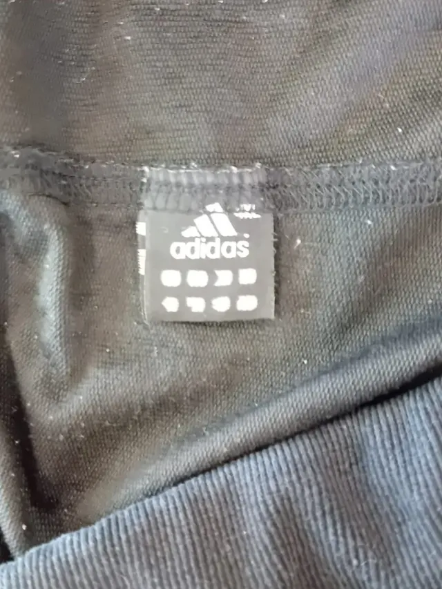 Pantalón Adidas negro y rosa