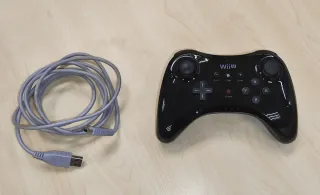 Mando Pro Wii U Nintendo Negro