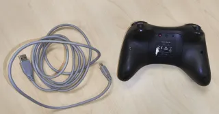 Mando Pro Wii U Nintendo Negro